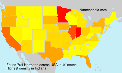 Surname Hormann in USA Surname Hormann in USA