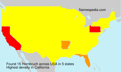 Surname Hornbruch in USA Surname Hornbruch in USA