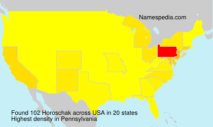 Surname Horoschak in USA Surname Horoschak in USA