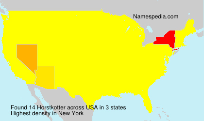 Surname Horstkotter in USA Surname Horstkotter in USA