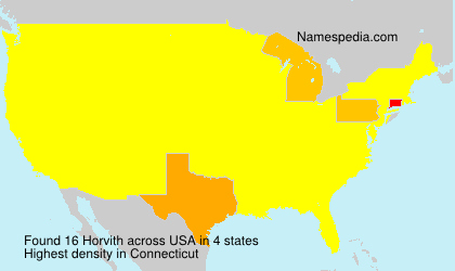 Surname Horvith in USA Surname Horvith in USA
