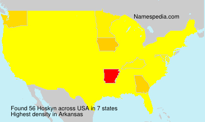 Surname Hoskyn in USA Surname Hoskyn in USA
