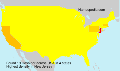 Surname Hospidor in USA Surname Hospidor in USA