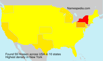 Surname Hossen in USA Surname Hossen in USA