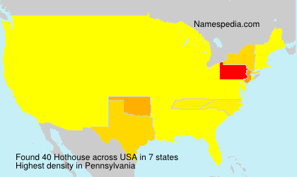 Surname Hothouse in USA Surname Hothouse in USA