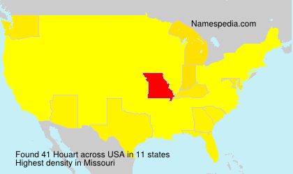 Surname Houart in USA Surname Houart in USA