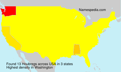 Surname Houbregs in USA Surname Houbregs in USA
