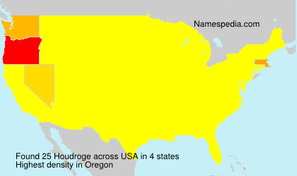 Surname Houdroge in USA Surname Houdroge in USA