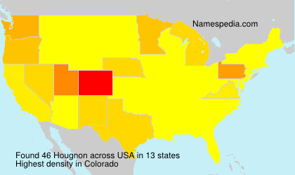 Surname Hougnon in USA Surname Hougnon in USA