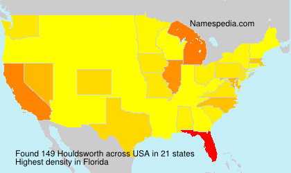 Surname Houldsworth in USA Surname Houldsworth in USA