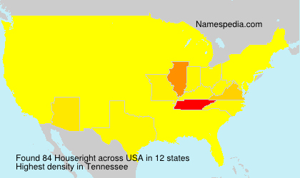Surname Houseright in USA Surname Houseright in USA