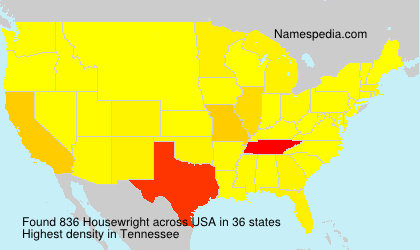 Surname Housewright in USA Surname Housewright in USA