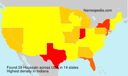 Surname Houssain in USA Surname Houssain in USA
