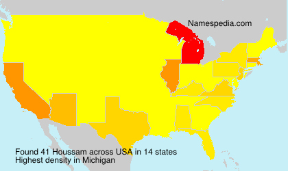 Surname Houssam in USA Surname Houssam in USA