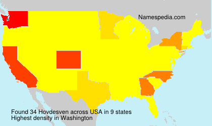 Surname Hovdesven in USA Surname Hovdesven in USA