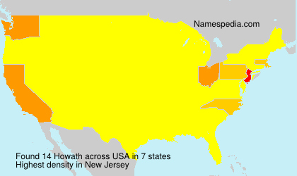 Surname Howath in USA Surname Howath in USA