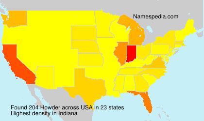 Surname Howder in USA Surname Howder in USA