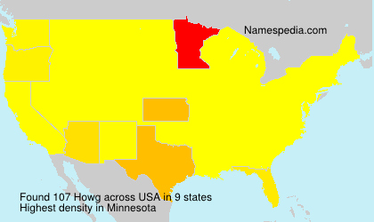 Surname Howg in USA Surname Howg in USA