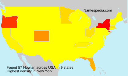 Surname Howlan in USA Surname Howlan in USA