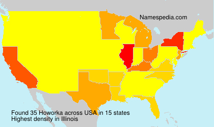 Surname Howorka in USA Surname Howorka in USA