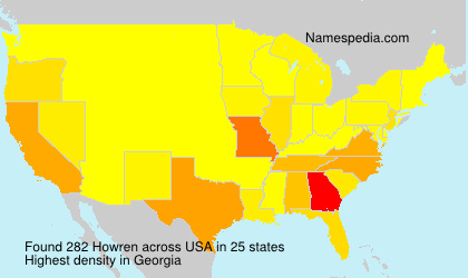 Surname Howren in USA Surname Howren in USA