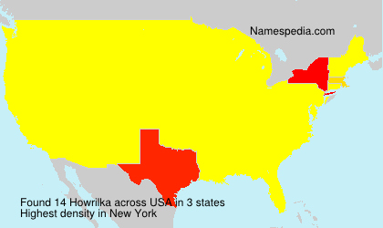 Surname Howrilka in USA Surname Howrilka in USA