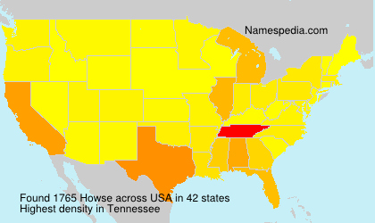 Surname Howse in USA Surname Howse in USA