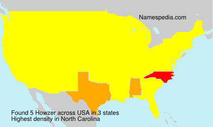 Surname Howzer in USA Surname Howzer in USA