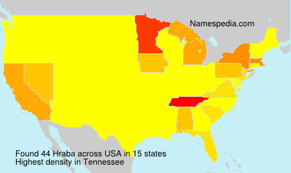 Surname Hraba in USA Surname Hraba in USA