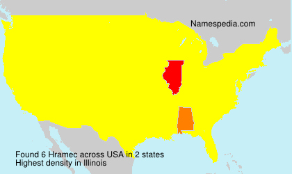 Surname Hramec in USA