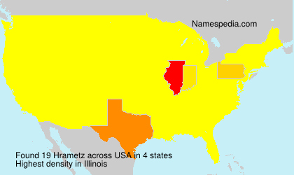 Surname Hrametz in USA