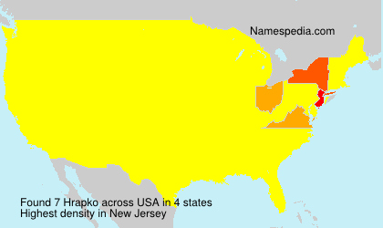 Surname Hrapko in USA Surname Hrapko in USA