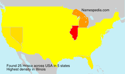 Surname Hrisca in USA Surname Hrisca in USA