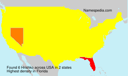 Surname Hrishko in USA Surname Hrishko in USA