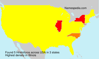 Surname Hristoforos in USA Surname Hristoforos in USA
