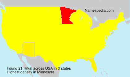 Surname Hrkal in USA Surname Hrkal in USA