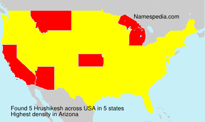 Surname Hrushikesh in USA Surname Hrushikesh in USA