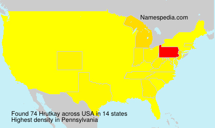 Surname Hrutkay in USA Surname Hrutkay in USA