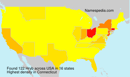 Surname Hryb in USA Surname Hryb in USA