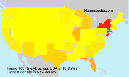 Surname Hrynyk in USA Surname Hrynyk in USA