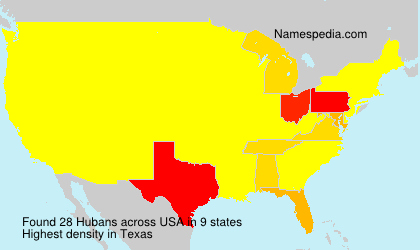 Surname Hubans in USA