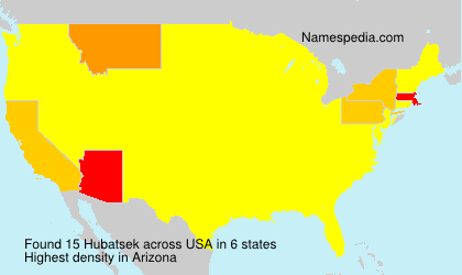 Surname Hubatsek in USA Surname Hubatsek in USA
