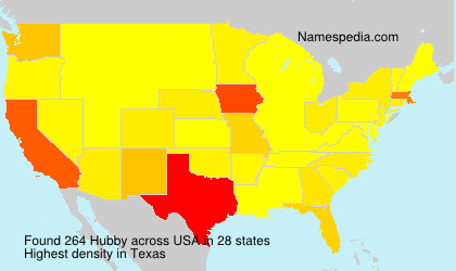 Surname Hubby in USA Surname Hubby in USA