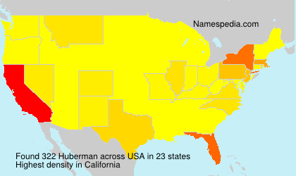 Surname Huberman in USA Surname Huberman in USA