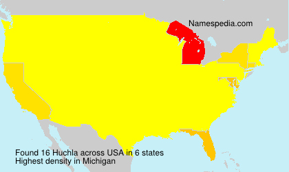Surname Huchla in USA Surname Huchla in USA