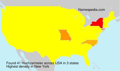 Surname Huchzermeier in USA Surname Huchzermeier in USA