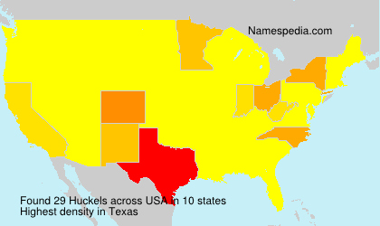 Surname Huckels in USA Surname Huckels in USA