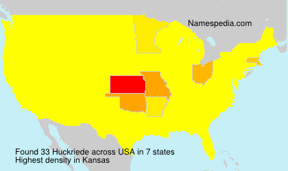 Surname Huckriede in USA Surname Huckriede in USA