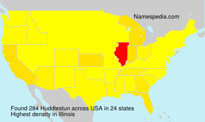 Surname Huddlestun in USA Surname Huddlestun in USA