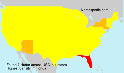 Surname Hudor in USA Surname Hudor in USA